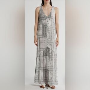 Paisley Patchwork Maxi Dress NWT